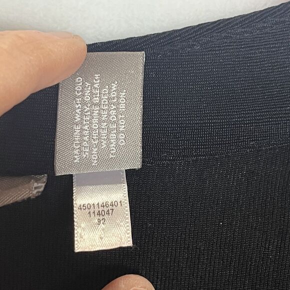 Chico’s Travelers Women's Black Open Front Size 3 XL Slinky Knit Pack Lagenlook - Picture 7 of 9